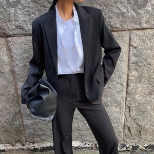 Recycled Oversized Tailored Menswear Blazer